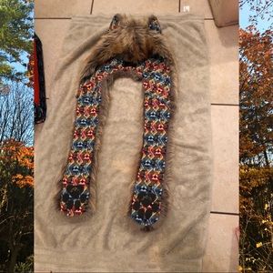 Red Fox CE Fake Fur SpiritHood